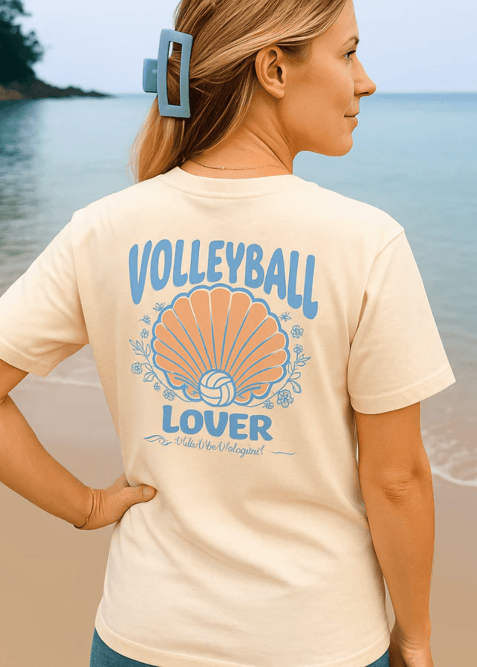 Volleyball Lover Shell Tee